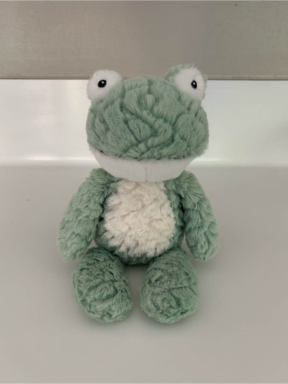Mary Meyer Frog Super Soft Plush Mint Green Cuddly Stuffed Animal